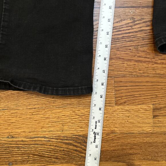 Levi’s Jeans Womens Black 726 Flare 31x32 Stretch Flared - Picture 9 of 13